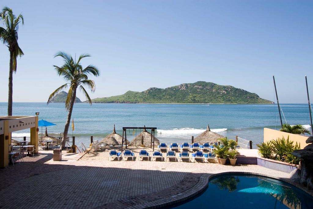 Las Flores Beach Resort Mazatlán Exteriör bild