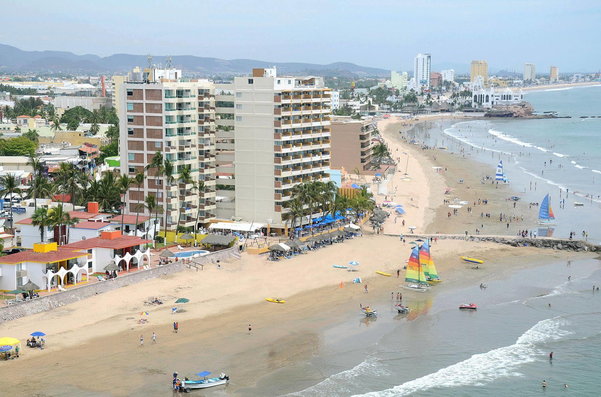 Las Flores Beach Resort Mazatlán Exteriör bild