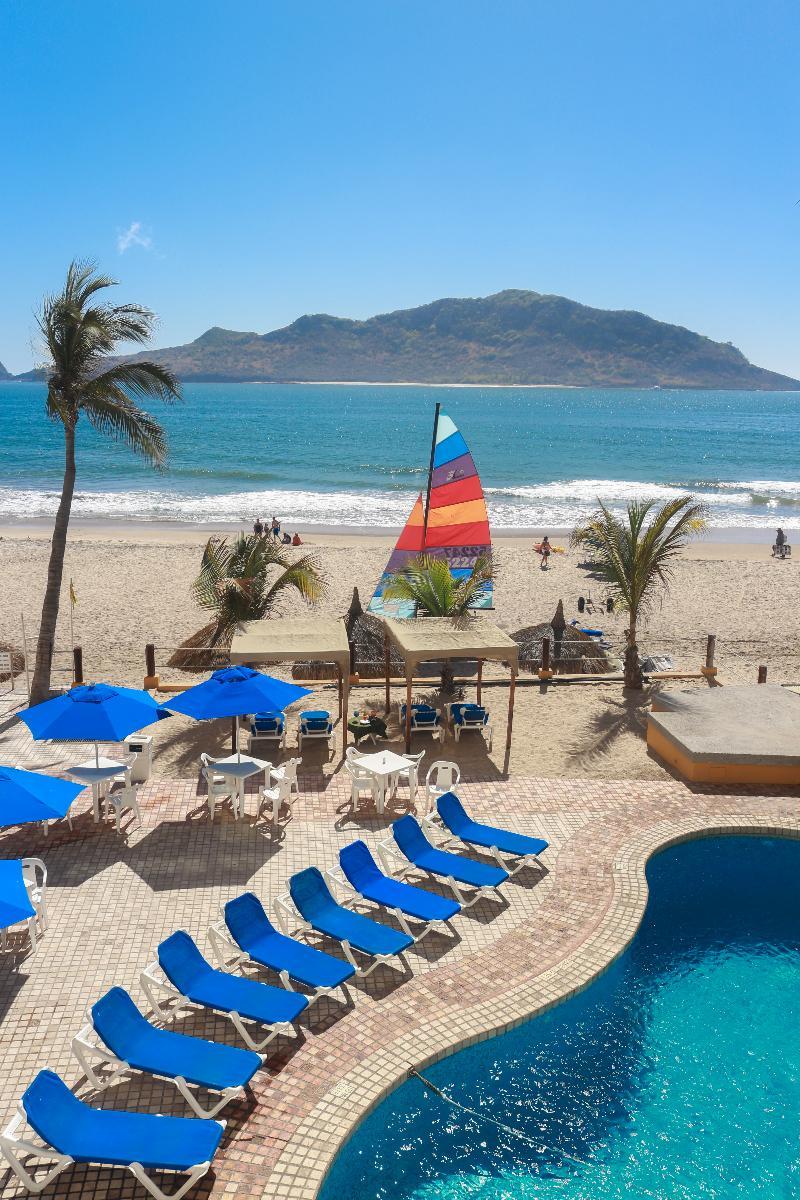 Las Flores Beach Resort Mazatlán Exteriör bild